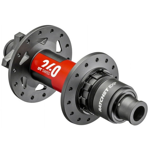 DT-Swiss 240 EXP 6B-Disc Rear Hub, 32h 12x148mm, XD
