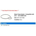 thumbnail image 2 of Water Pump Gasket - Compatible with 2011 - 2016 BMW 550i 2012 2013 2014 2015, 2 of 2