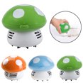 thumbnail image 2 of Mini Vacuum Cleaner Portable Cute Mushroom Dust Vacuum Cleaner for Desk Keyboard, 2 of 8