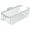 Bright Chrome, variant on Deltana WBR1054HCR003 Wire Basket 10-3/8", Deep, Rectangular with Hook in PVD Polished Brass