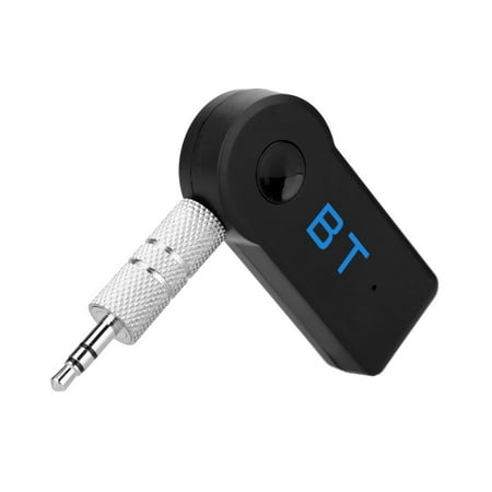 Portable Mini Bluetooth V3.0 Wireless Stereo Audio Music Receiver with Mic 3.5mm Hands-free for Car AUX Home Audio
