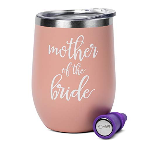 Mother of the Bride Tumbler - 12 oz - Mother of the Bride Gifts, Mother of the Bride Wine Glass, Mother of the Bride Cup, Mother of the Bride Glass, Mother of the Bride Gifts from Bride