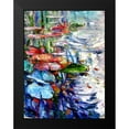 thumbnail image 2 of Kovacs, Anna Brigite 15x18 Black Modern Framed Museum Art Print Titled - Watter Lilly, 2 of 5