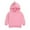 Rose Red, variant on Esaierr Boys Girls Dinosaur Hoodie Sweatshirt for 4Y-12Y Toddler Kids,Long Sleeve Dinosaur Hooded Outwear,Solid Color Autumn Winter Jacket