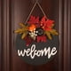 thumbnail image 5 of Guirnalda De Bienvenida De Otoño, Esqueleto, Hojas De Arce, Guirnalda Para Puerta, Guirnalda Colgante Para Decoración De Acción De Gracias De Halloween Advancent HA037934-00, 5 of 6