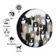 thumbnail image 4 of Balery Colors Cats Cubiertas para Neumáticos - Protector Resistente para Neumáticos de Camioneta, SUV, Remolque, Camper y RV-16 inch, 4 of 6