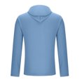 thumbnail image 4 of SHTXOZHI Men's Sun Protection Lightweight Hoodie Performance Long Sleeve Shirt for Hiking Running, 4 of 7