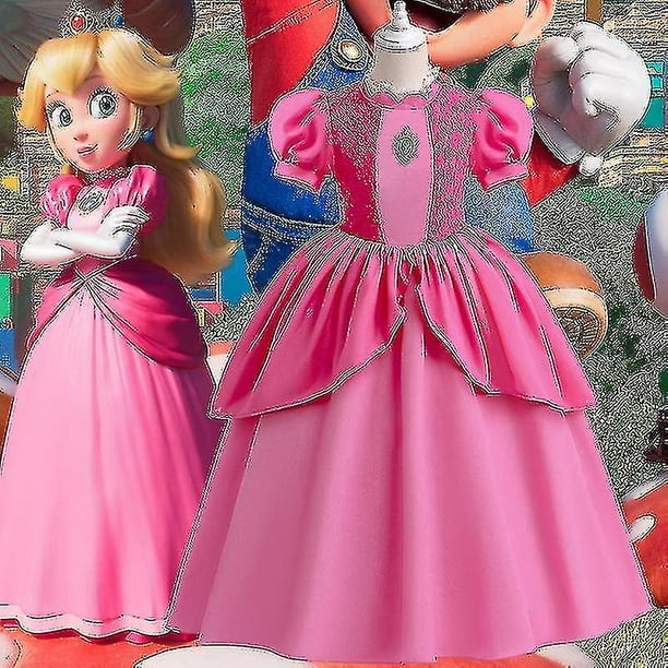 Disfraz de princesa Peach para nina Walmart en linea