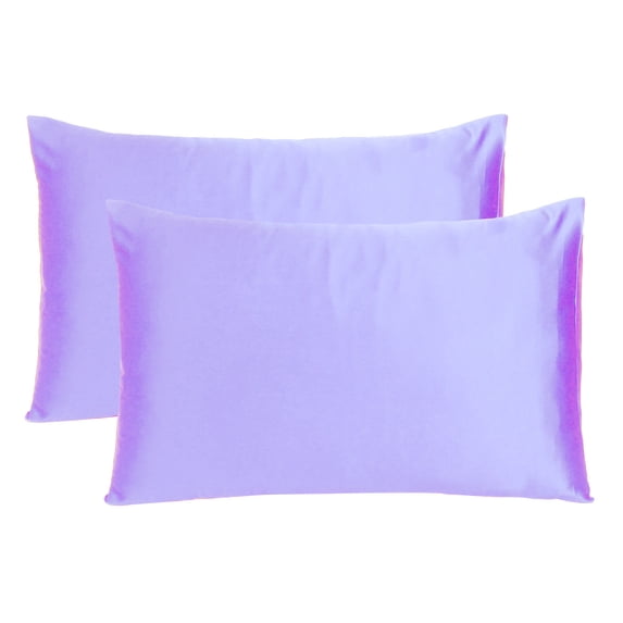 Oussum Satin Pillowcases 2-Pack for Hair Skin Standard King Queen Bed Pillow Cases Bedroom Online