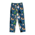 thumbnail image 4 of Balery Different Cats Christmas print Women's Pajama Pants,Ultra Lightweight Pjs,Lounge Pant-Small, 4 of 9
