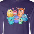 thumbnail image 4 of Inktastic Halloween Monsters Long Sleeve T-Shirt, 4 of 5
