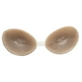 thumbnail image 3 of Strapless Sticky Invisible Bra Push Up Silicone Bra for Backless Wedding Dress, 3 of 8