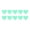 Mint Green, variant on 10 Pieces Knitting Needle Stoppers Point Protectors Knitting Needle Tip Stoppers for Sewing Knitting Art
