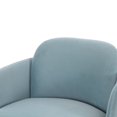 thumbnail image 5 of TOV Furniture  Solange Blue Shadow Velvet Swivel Chair, 5 of 6