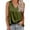 Army Green, variant on Lindreshi Tank Tops for Women Women's Sleeveless Solid Color V-neck Satin Casual Fashion Loose Vest Top