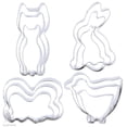 thumbnail image 3 of GustaveDesign 12 Piece Cookie Cutters Mold, Stainless Steel Biscuit Cake Cutters Set, Mini Geometric Shaped Sandwich Cutters for Kitchen Baking Xmas Gift (Style B), 3 of 8