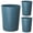 Dark Blue, variant on Plastic Small Trash Can Wastebasket, 1.8 Gallon Garbage Container Basket for Bathroom, Laundry Room, Kitchen, Office, Kids Room, Dorm, Compact and Durable, Taro Purple