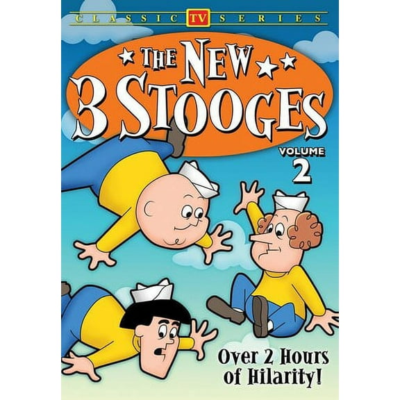 The New Three Stooges: Volume 2 (DVD), Alpha Video, Kids & Family