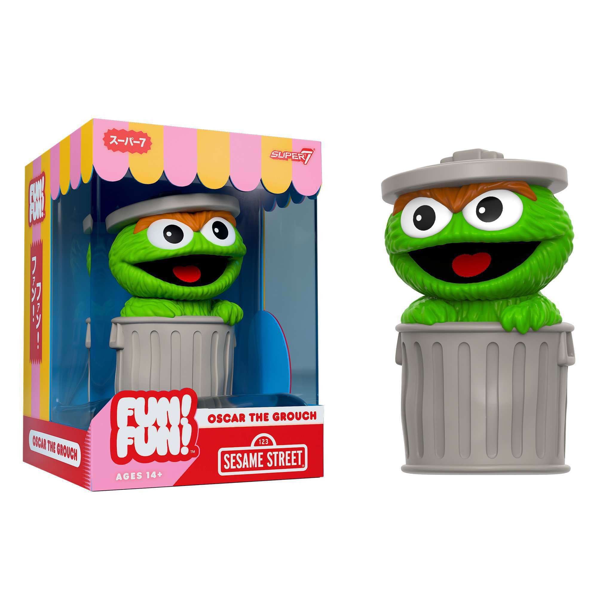 Sesame Street FUN! FUN! - Oscar the Grouch (Orange) - Walmart.com