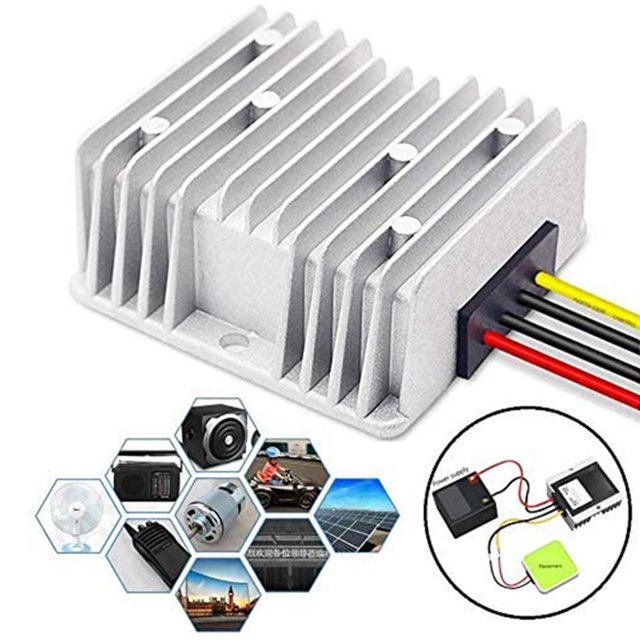 2X 48V à DC 12V 20A 240W DC/DC Convertisseur Régulateur Convertisseur de Puissance Module DC-DC