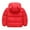 Red, variant on QIPOPIQ Girls Clothes Clearance Winter Children's Lamb Velvet Cotton-padded Rabbit Ears Padded Baby Cotton-padded Jacket