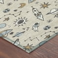 thumbnail image 3 of Addison Rugs Chantille Indoor/Outdoor Transitional Kids Beige Machine Washable Rectangle Rug, 8' x 10', 3 of 8
