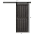 thumbnail image 7 of Dextrus HStyle 36" x 84" Gray Barn Door Hardware Kit, 7 of 7