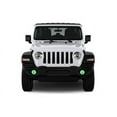 thumbnail image 2 of Flashtech RGB Multi Color Bluetooth LED Halo kit for 2018-2019 Jeep Wrangler Fog Lights, 2 of 7