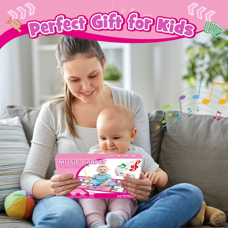 ATOPDREAM Baby Piano Mat, 2-in-1 Keyboard & Drum photo 5