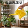 thumbnail image 4 of PMU 6 Pcs 2-Quart Elephant Watering Can – Durable Plastic Garden Watering Can for Indoor & Outdoor Plants, Easy-Pour Spout, Large Water Pot, Yellow, 4 of 9