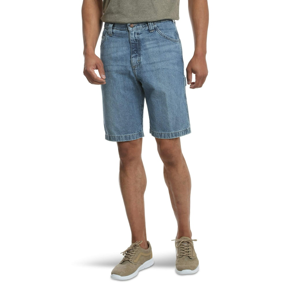 Wrangler - Wrangler Men's Denim Carpenter Shorts, Relaxed Fit - Walmart ...