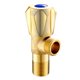 thumbnail image 1 of Válvula de ángulo de latón: control de agua fría caliente que ahorra espacio para cada, 1 of 10