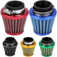 thumbnail image 4 of OUSITAID 38Mm Air Filter Round Cone Universal Auto Cold Air Intake Induction Kit For Off-Road Motorcycle Atv Four Pit Bike(Blue), 4 of 4