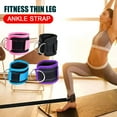 thumbnail image 2 of Adjustable DRing Ankle Strap for Gym Leg Strength Training and Pulley Prof C3A6, 2 of 9