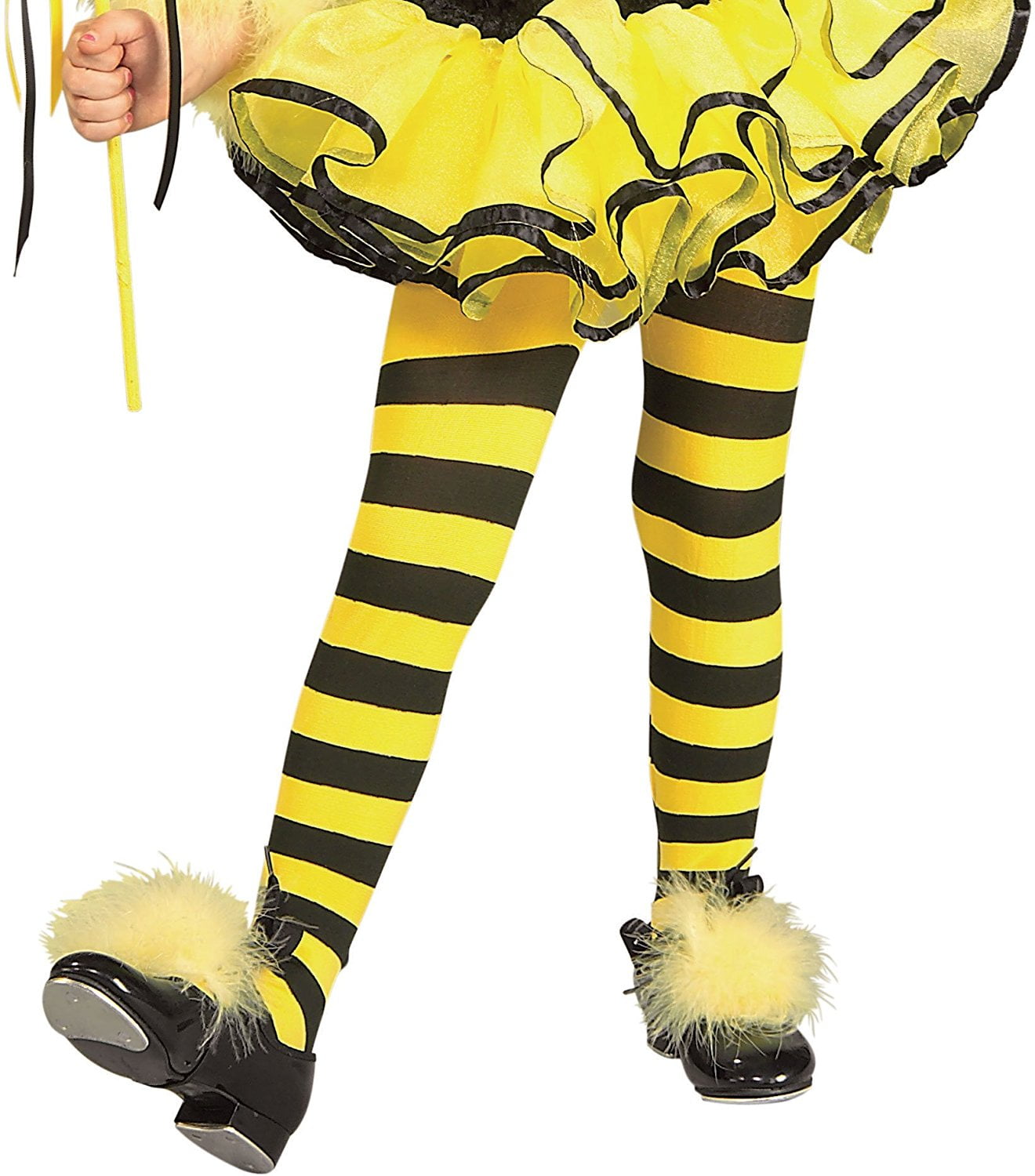 Rubies Striped Child Bumble Bee Tights Striped Yellow And Black Tights By Rubie S Walmart Com Walmart Com