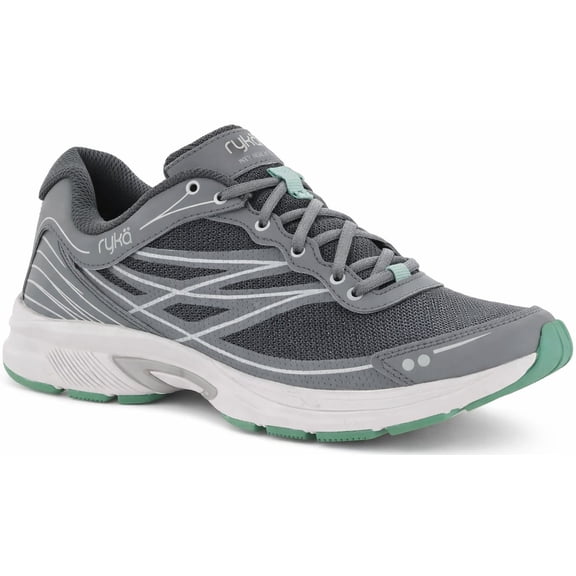 Ryka Womens Sky Walk 3 Charcoal Grey Sneakers 6.5M