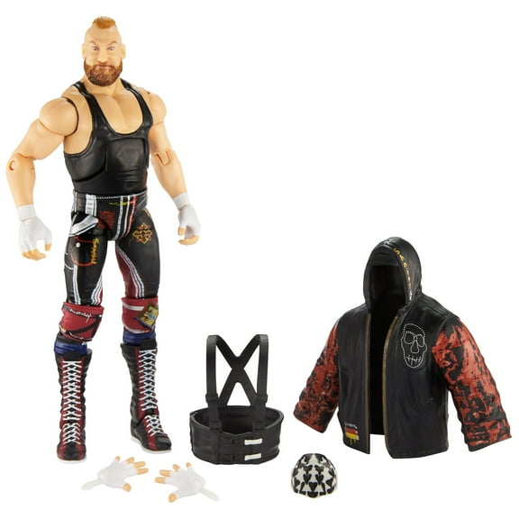 WWE Elite Collection Deluxe Action Figure with Realistic Facial Detailing, Iconic Ring Gear & Accessories