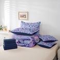 thumbnail image 6 of Homewish Animal Axolotl Twin Bedding Sets 7-Piece for Child Boys Girls,Ocean Sea Salamander Bedding Comforter Set Microfiber,Cartoon Cute Wildlife Breathable Sheet Sets,Ultra Soft Home Decor, 6 of 8