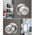 thumbnail image 3 of Door Handle, Round Knob Lock Door Lock, Key Lock, Latch Size 60mm, 3 of 5