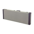 thumbnail image 3 of Caja de guitarra eléctrica concha bloqueo de seguridad portátil con mango rectángulo protección cerrable de transporte estuche de transporte, 3 of 9