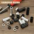 thumbnail image 4 of 6PCS Aluminum Spacers, 5/16 x 1/2 Metal Spacers Aluminum 1 L Spacer Screw Standoff Round Unthreaded Standoff Bushing for 5/16inch Screw Bolts, Silver, 4 of 6