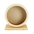 thumbnail image 1 of Jouet Roue en Bois pour Hamster Design Silencieux Hérisson Accessoire de Course pour Petits Animaux, 1 of 9