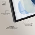 thumbnail image 4 of Serene Overlap II Shadowbox Print Modern Wall Decor by Art Remedy, Black Frame, 20 x 20, 4 of 7