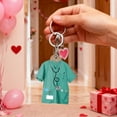 thumbnail image 5 of Custom Nurse Keychain for Women Healthcare Worker Appreciation Gift, Personalized Medical ID Badge Holder, Nurse Week Decor, Nurse Graduation Present, Cute Nurse Uniform Charm for Stethoscope or Bag, 5 of 6