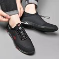 thumbnail image 2 of NOKIO Men's Sports Shoes Durab𝗅e Anti-S𝗅ip Sport Shoes Breathable Wide Width Running Shoes Comfortable S𝗅ip On Summer Autumn Sneakers Fashionable So𝗅id Color Casual Shoes for Back to College, 2 of 5