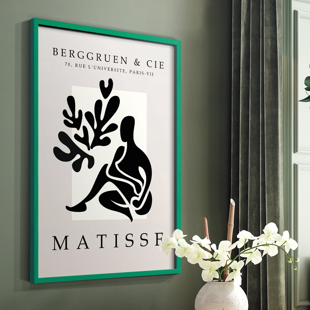 Matisse LIII Framed Print - Solid Wood
