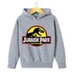 thumbnail image 3 of Ropa para niños Sudadera con capucha con estampado de dinosaurios de Jurassic Park para niños y niñas, sudadera de ocio para primavera y otoño, abrigo para niños de 3 a 12 años, 3 of 4