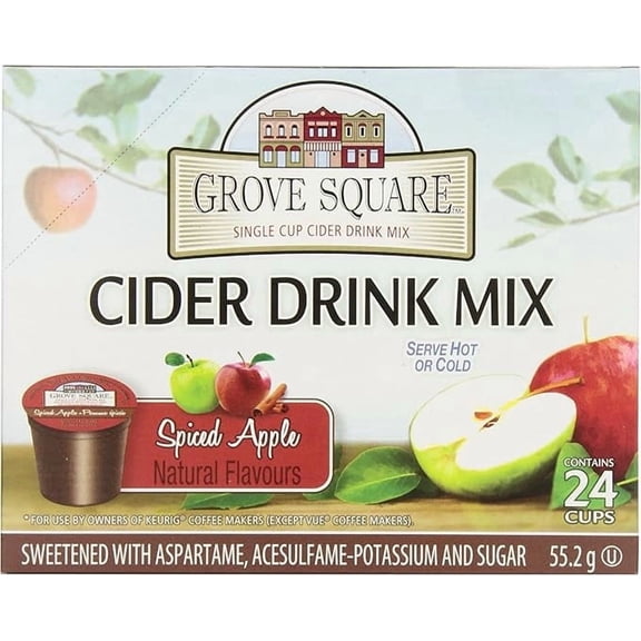 Grove Square Spiced Apple Cider Single-Serve Pods 48 count