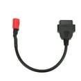 thumbnail image 3 of 16Pin To 6Pin Diagnostic Cable, Diagnostic Connector Reliable  For Motorcycle, 3 of 8