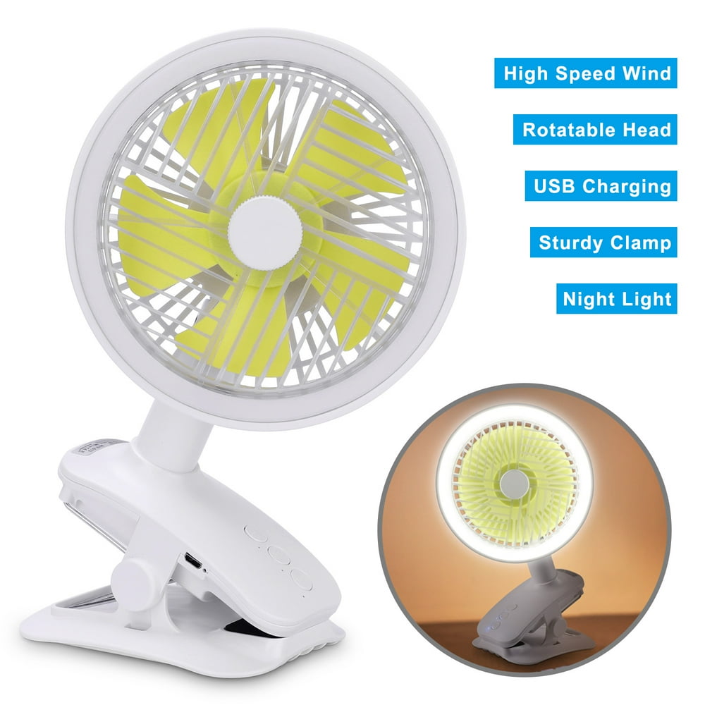 Oscillating Desk Fan,3Speeds Personal Desktop Fan Desk Top Fans with
